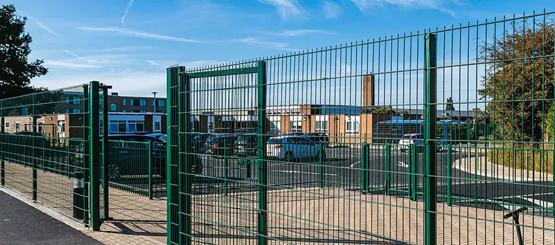 Security gate built by The Fencing Bloke