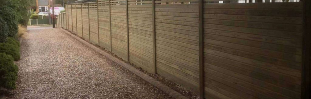 Long Driveway Fence